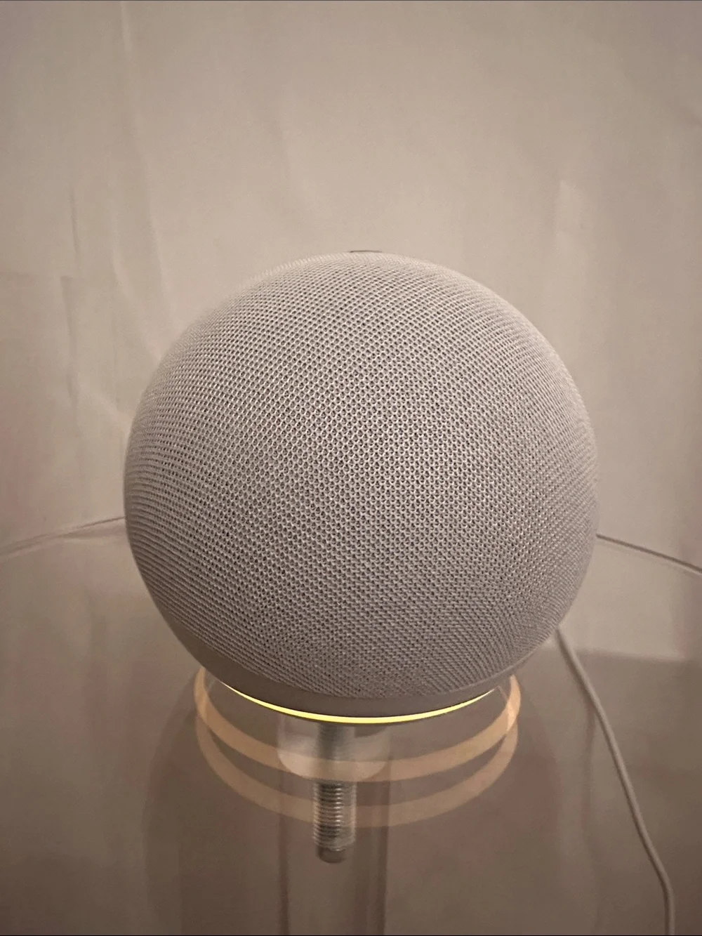 Amazon Echo Dot (4th Gen) | Smart speaker with Alexa | Glacier White